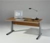 TOOL Schreibtisch 120 cm breit Office-grau ohne Montage